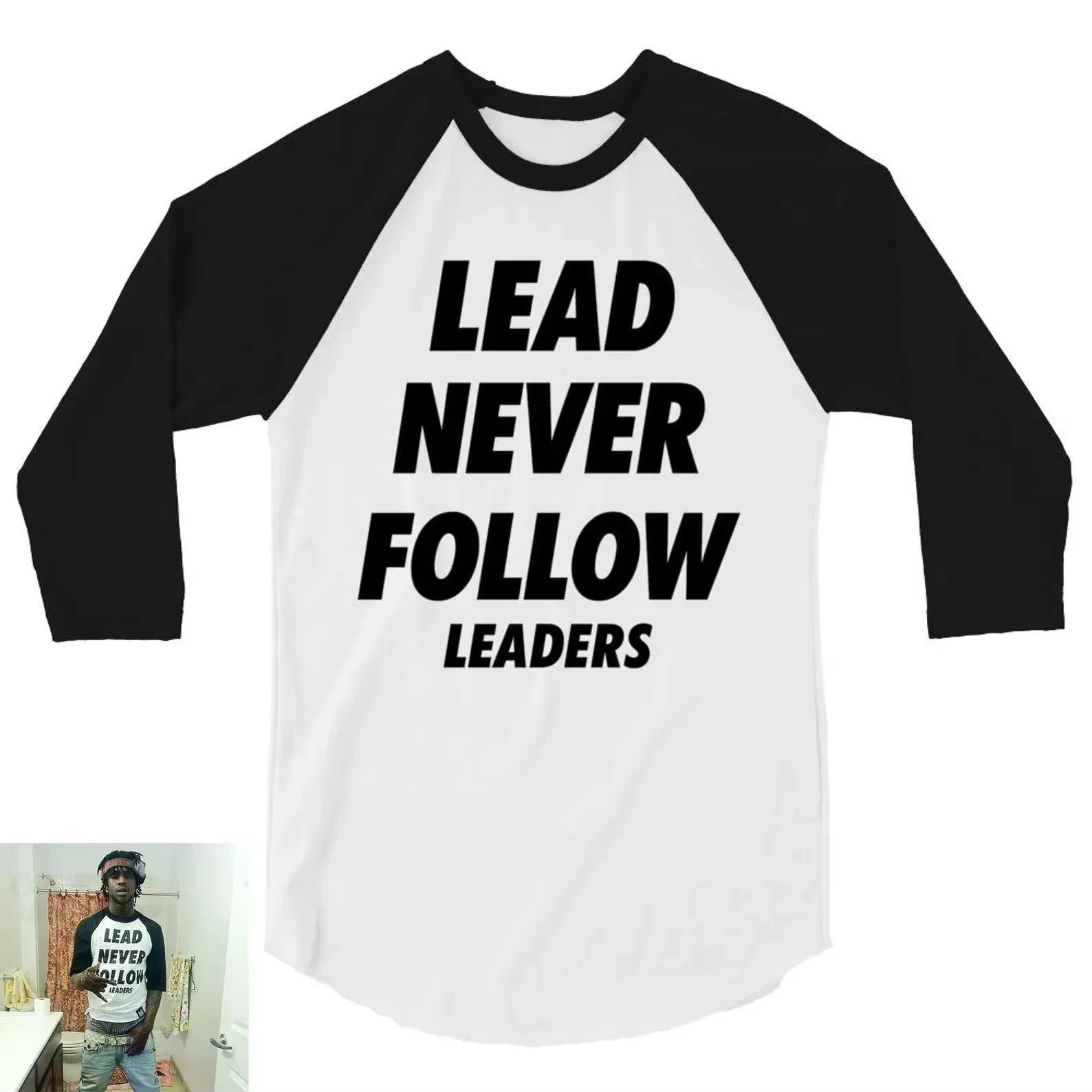 2027 Lead Never Follow Leaders 3D Print Unisex Casual Long Sleeve TShirt Harajuku Streetwear O-Neck Fashion Top Women's Clothing