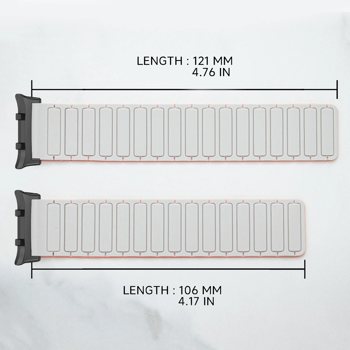 Tali Silikon Magnetik untuk Jam Tangan Huawei D2 Tali Gelang Olahraga untuk Jam Tangan Huawei D2 Gelang Lingkaran Lembut Aksesori Korea