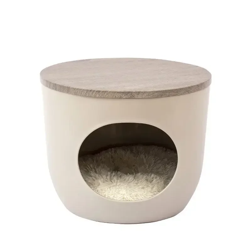 Creative Furniture Small Villa Cat Nest Closed Sleeping Warm Cotton Four Seasons