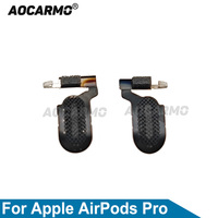 Aocarmo 1Set For AirPods Pro Headphone Top Upper Microphone Mesh Net Dust Replacement Parts