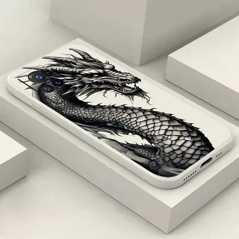 Чехол для телефона Chinese Divine Dragon для VIVO Y91 Y85 Y83 Y79 Y77 Y76S Y75 Y73 Y73S Y72 Y70S Y67 Y66 Y35 Y53 Y55S Funda Carcasa