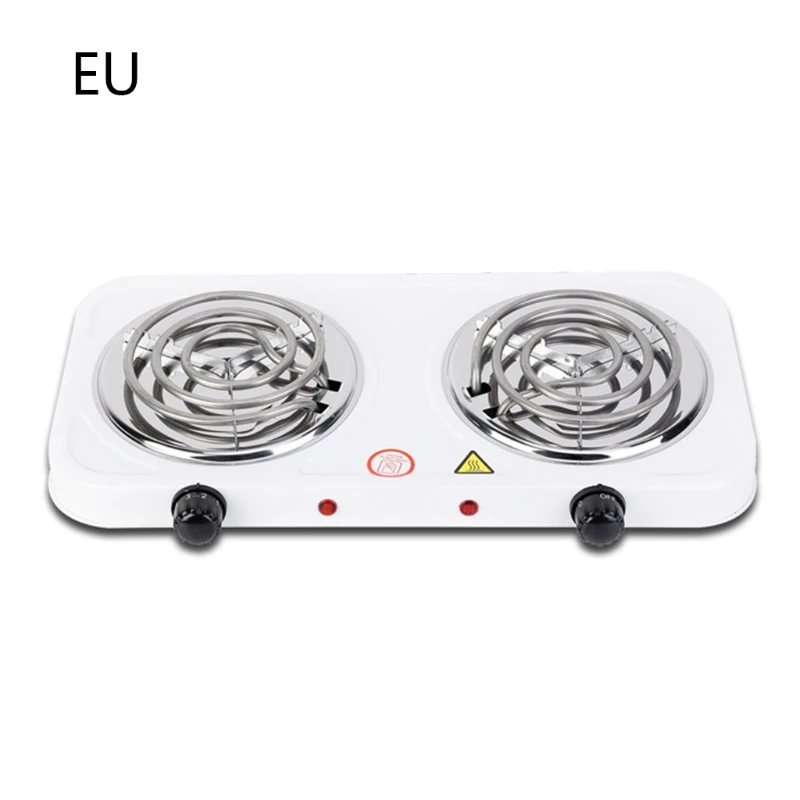 Portable Electric Coil Hot Plate Double for Burner Countertop Cooktop Electric S