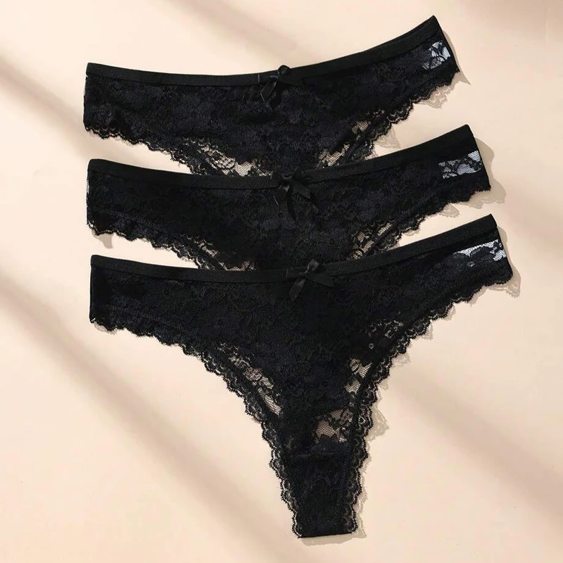 3Pcs Black