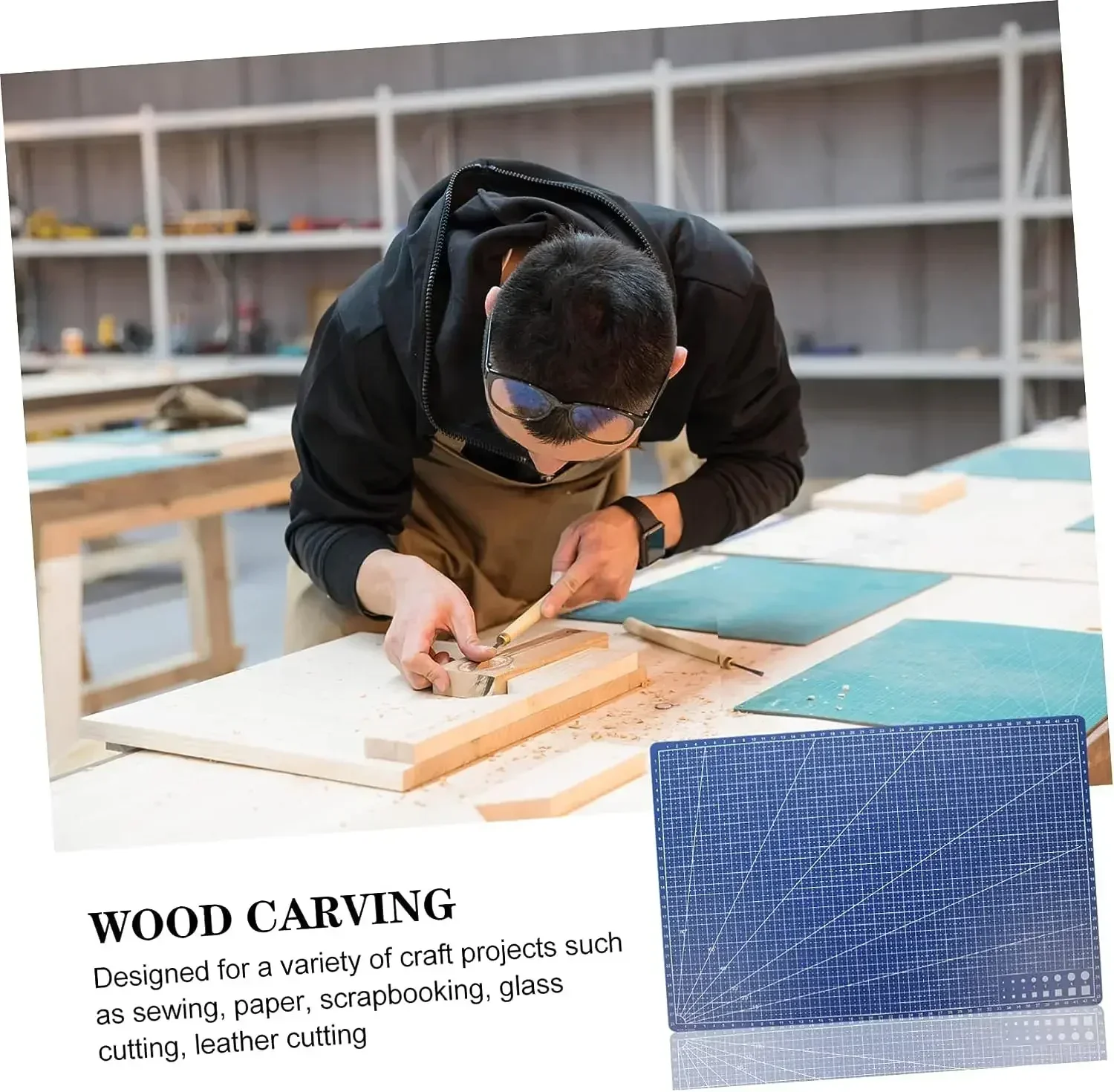 Corte Mat para Arte Cultural e Educacional, Corte Pad para DIY, Handmade Craft Tool, Placa de Gravura, A3, A4, A5