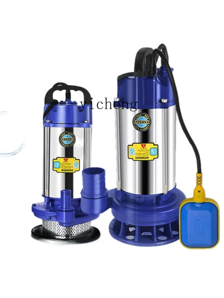 XL Sewage Discharge Submersible Pump Stainless Steel High Pressure Pump Agricultural Irrigation 220V