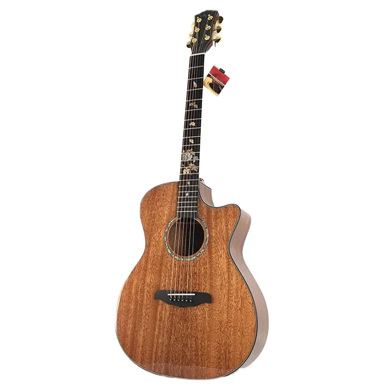 

Manufacturer Direct 41-Inch Acoustic Guitar For Girls 6-String With Rosewood And Mahogany Back/Side Headstock Included