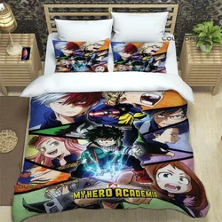 My Hero Academia Cartoon Bedding Sets exquisite bed supplies set duvet cover comforter set bedding set luxury birthday gift