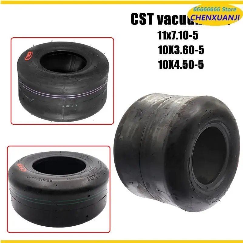 

Four Wheel Go-kart Vacuum tire 10X4.50-5 11x7.10-5inch SUN. F 5inch Tubeless Tyre Tire for Box-kart
