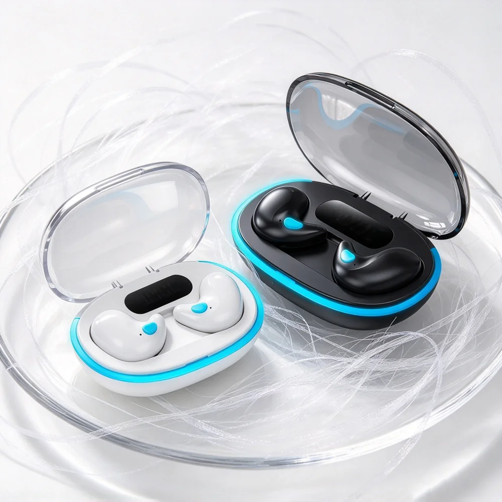 TWS Fone Bluetooth Earphones Wireless Earbuds Offer Crisp Audio Details Lightweight Build Handy Touch Controls for Podcasts
