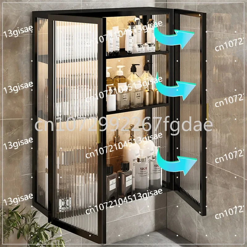 Non Punching Bathroom Shelves, Bathroom Hanging Cabinets, Cosmetics, Dressing and Storage Cabinets, Wall Mounted Washstand Racks