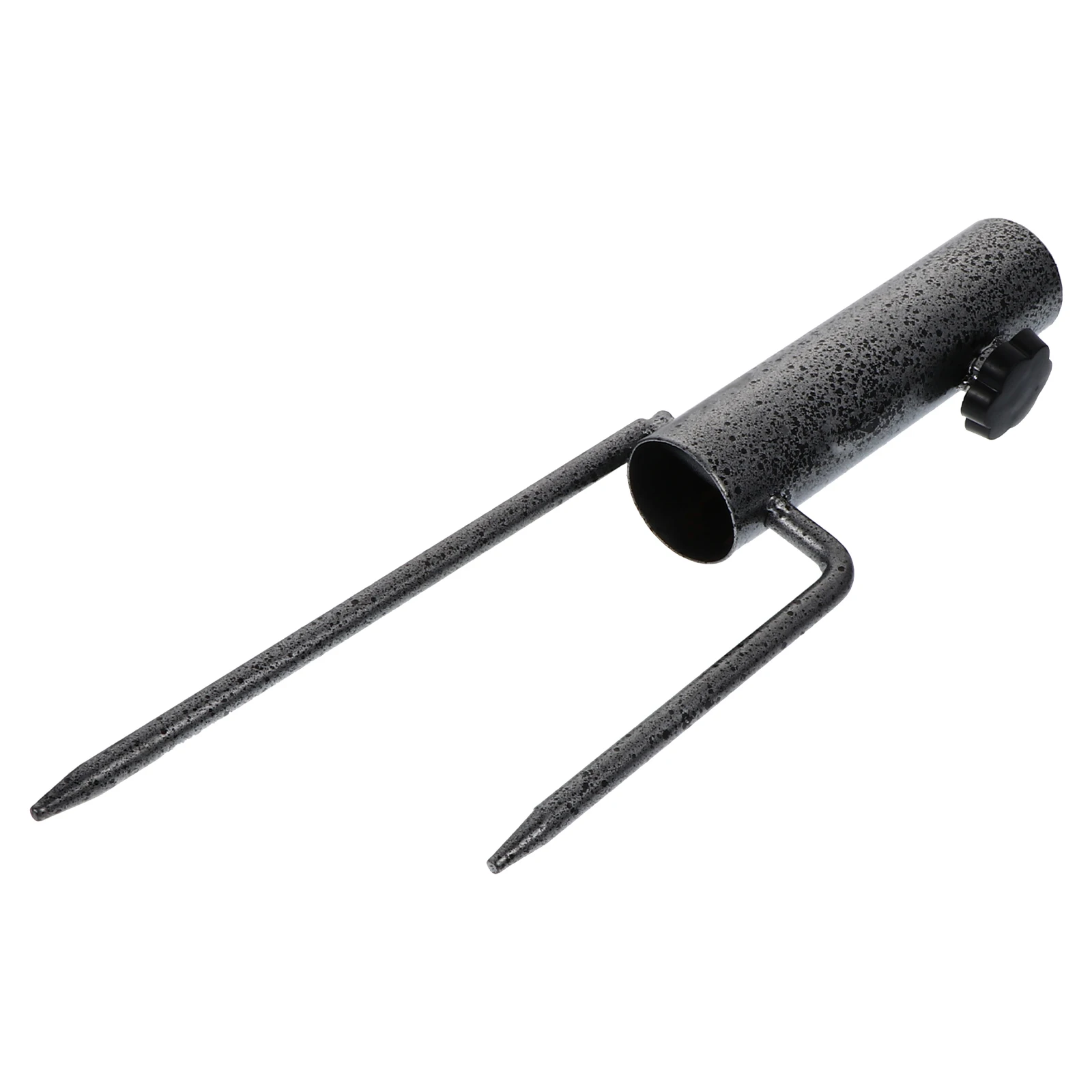 1Pc Beach Sun Umbrella Plug Ground Spike Base Stand Outdoor Bases Beach Sand Grabber Iron Anchor Shade Support Flag Pole Holder image 3