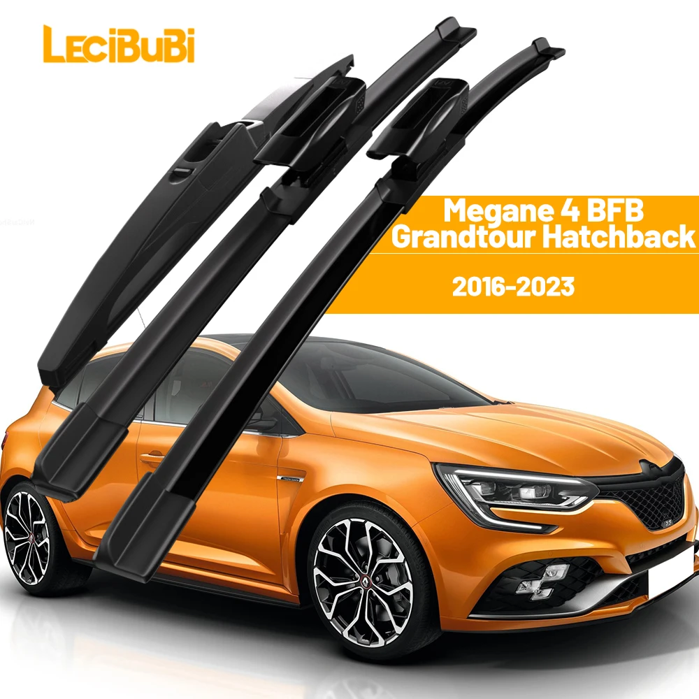 Für Renault Megane 4 BFB Grandtour Fließheck 2016-2023 1 satz Vorne und Hinten Scheibenwischerblätter Scheibenwischer Zubehör