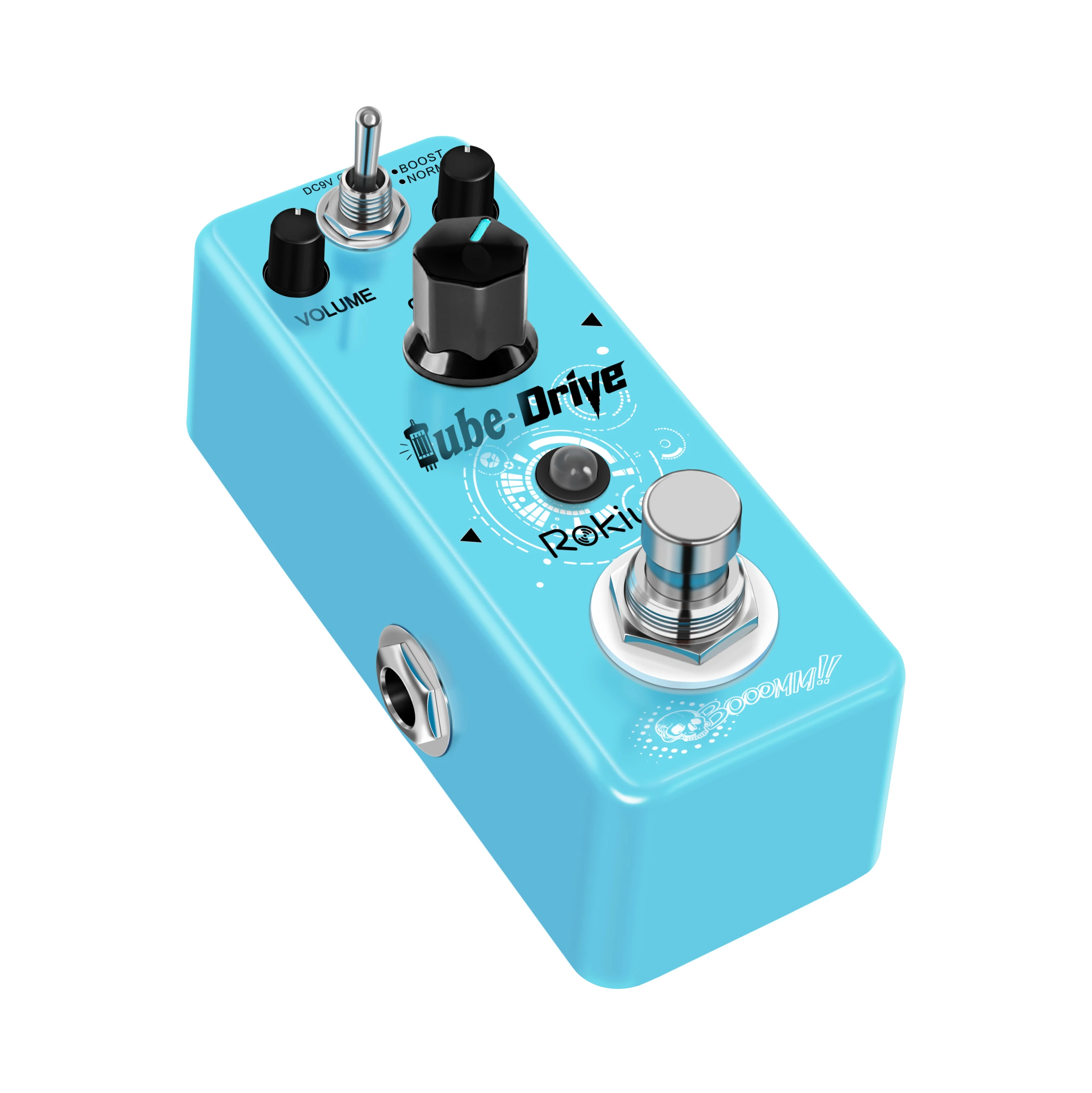 Rokiyo Tube Drive Mini Guitar Pedal Overdrive ~ Distortion Effect Pedal Tube‑Amp Dynamic Tone Stompbox for Electric Guitar Bass view 5