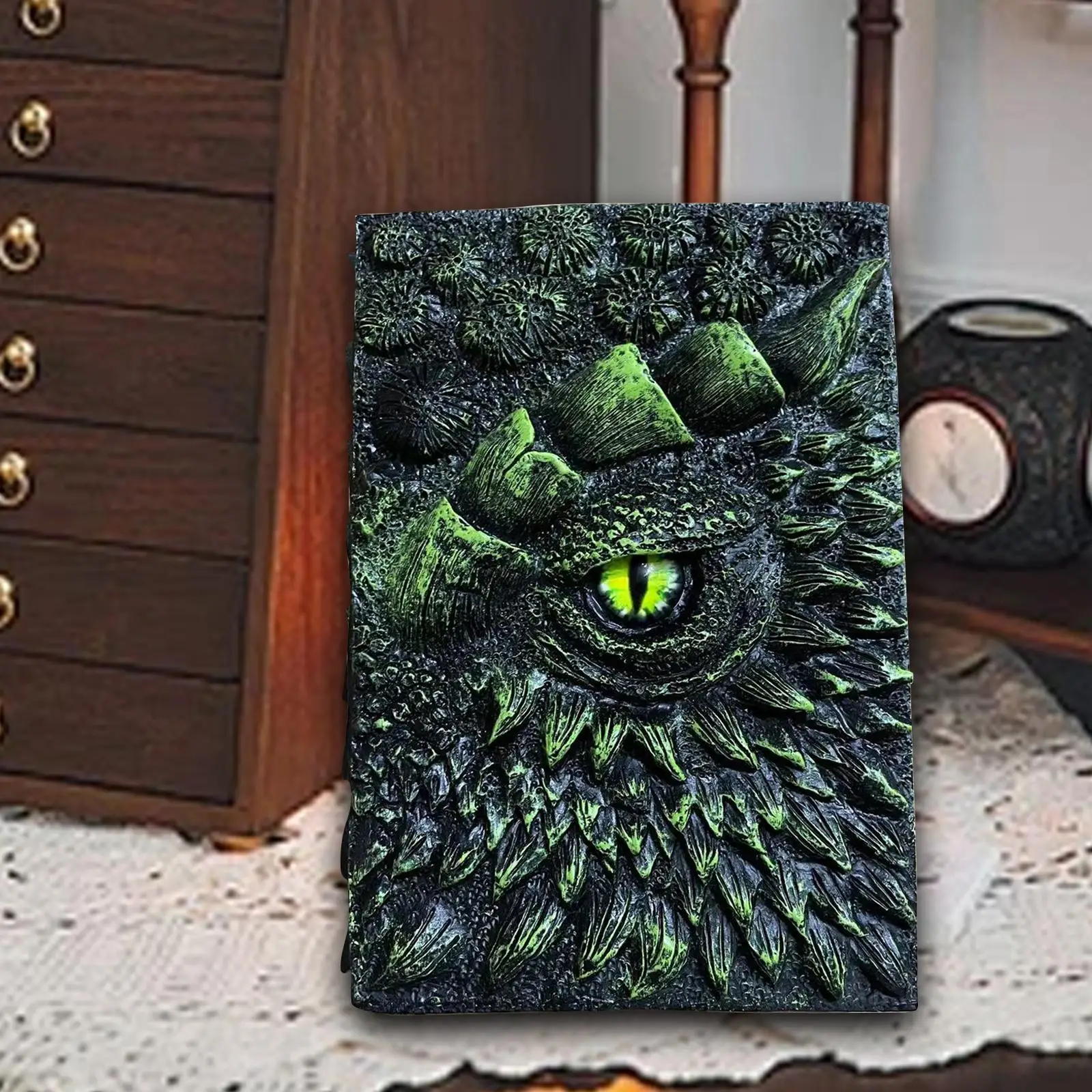 Imagem -04 - Dragon Eye Embossed Journal Coleção Daily Notepad Artesanato Criativo Sketchbook Papel em Branco Jornal de Escultura Artística 3d