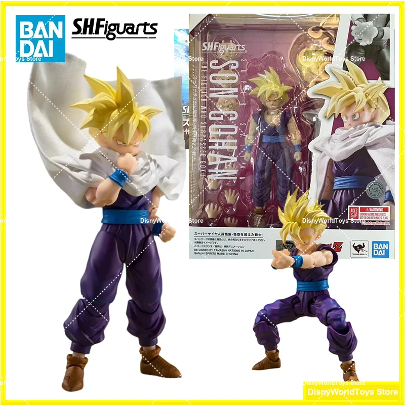 

100% Original BANDAI S.H.Figuarts Super Saiyan Son Gohan The Warrior Who Surpassed Goku Dragon Ball Z In Stock Anime Model Toys