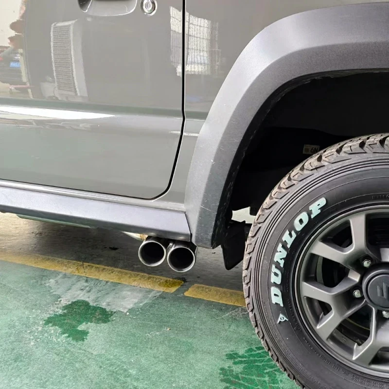 Stainless Steel Cat-Back Exhaust System Muffler, High Performance Racing Refit Pipe for Suzuki Jimny 1.5L 2020-2023