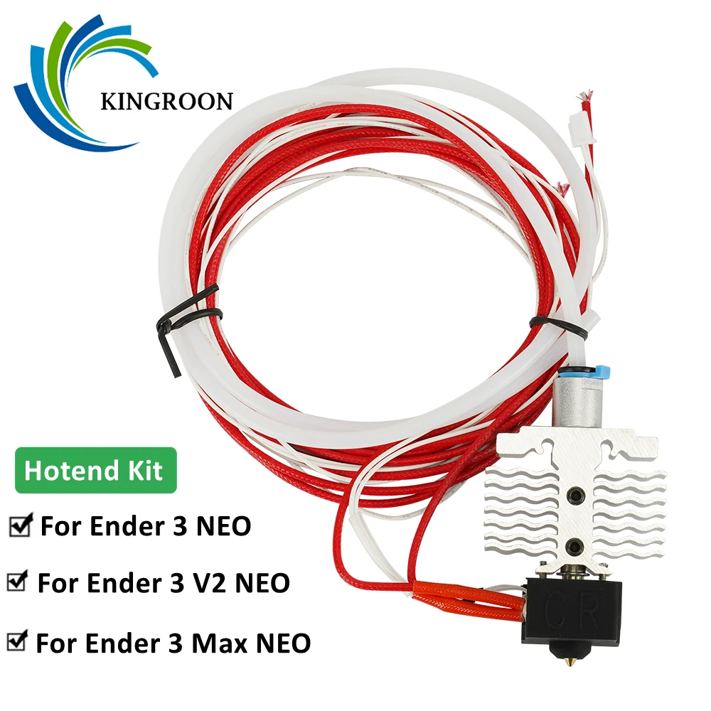 For Ender 3 V2 NEO Hotend Kit 24V 40W Heater Cartridge 0.4mm Print Hot end For Ender3 Neo/ Ender3 V2 Neo/ Ender3 Max Neo