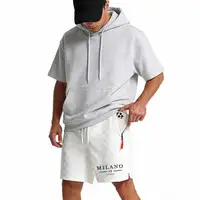 New Summer Men Zipper Pocket Sweatpants Casual Shorts Men's Beach Shorts Basketball Short Trousers Print Label Sportswear Men 2