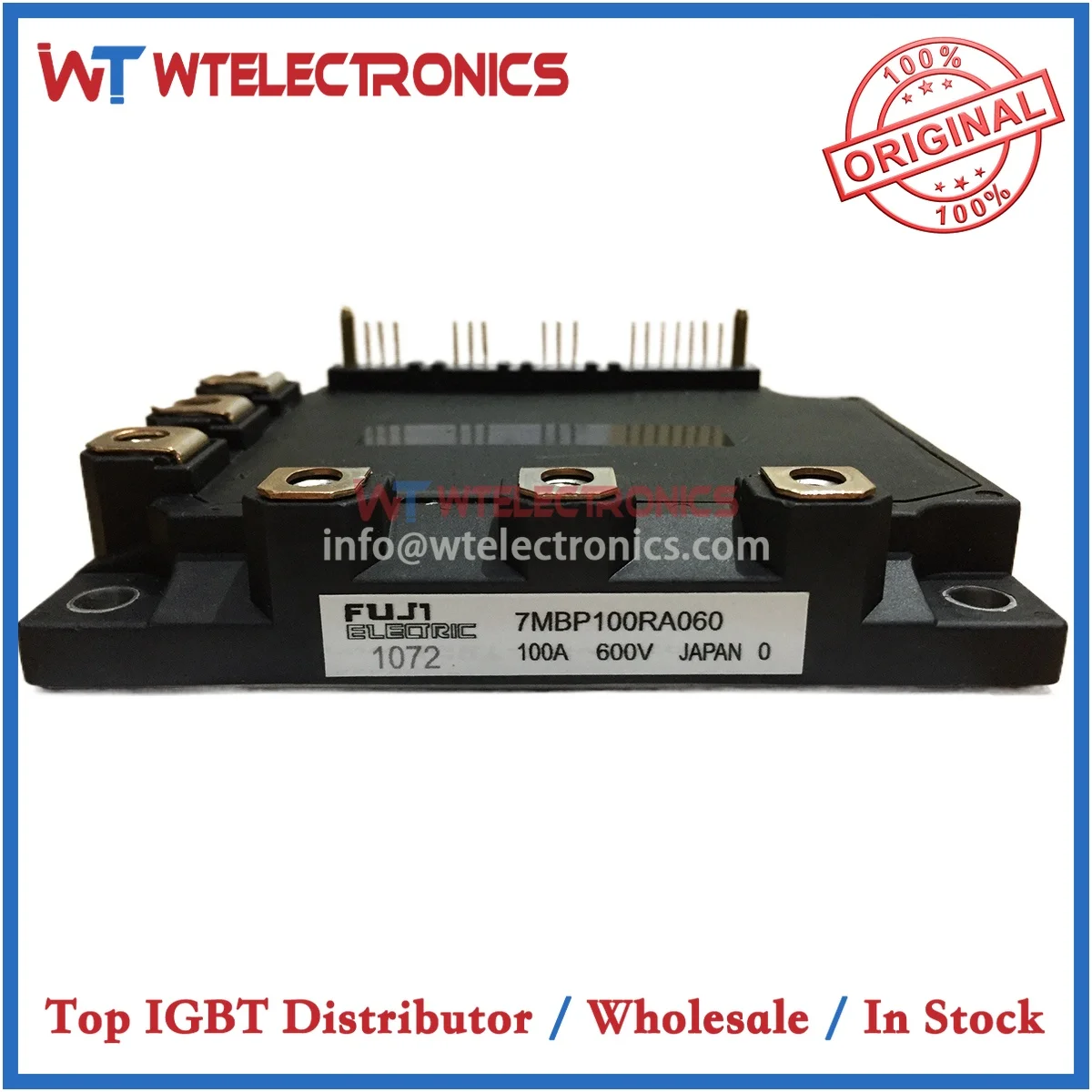 

Original 7MBP100RA060 7MBP100RA060-03 7MBP75RA060-55 7MBP75RA060 IGBT Module