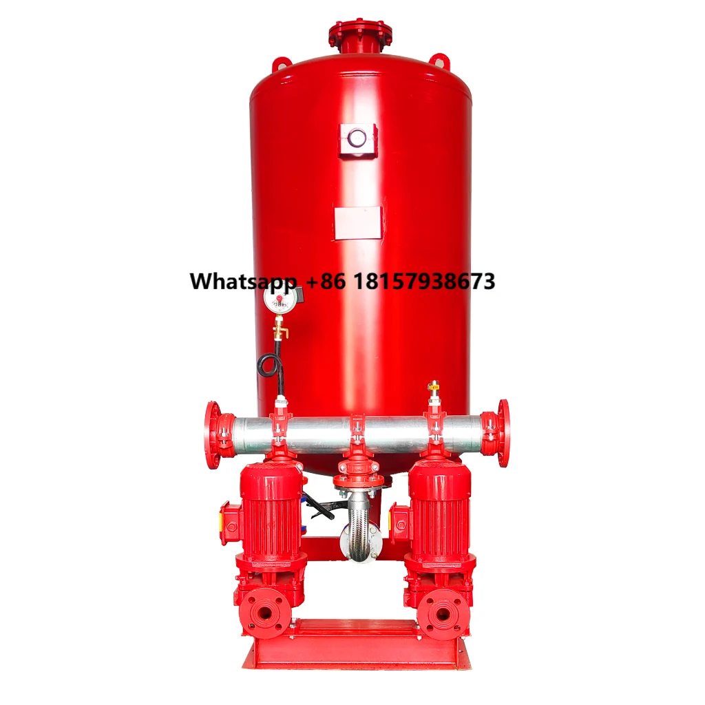 

Durable Use Low Price Fire Extinguishing System Pressure tank Fire Pump Unit