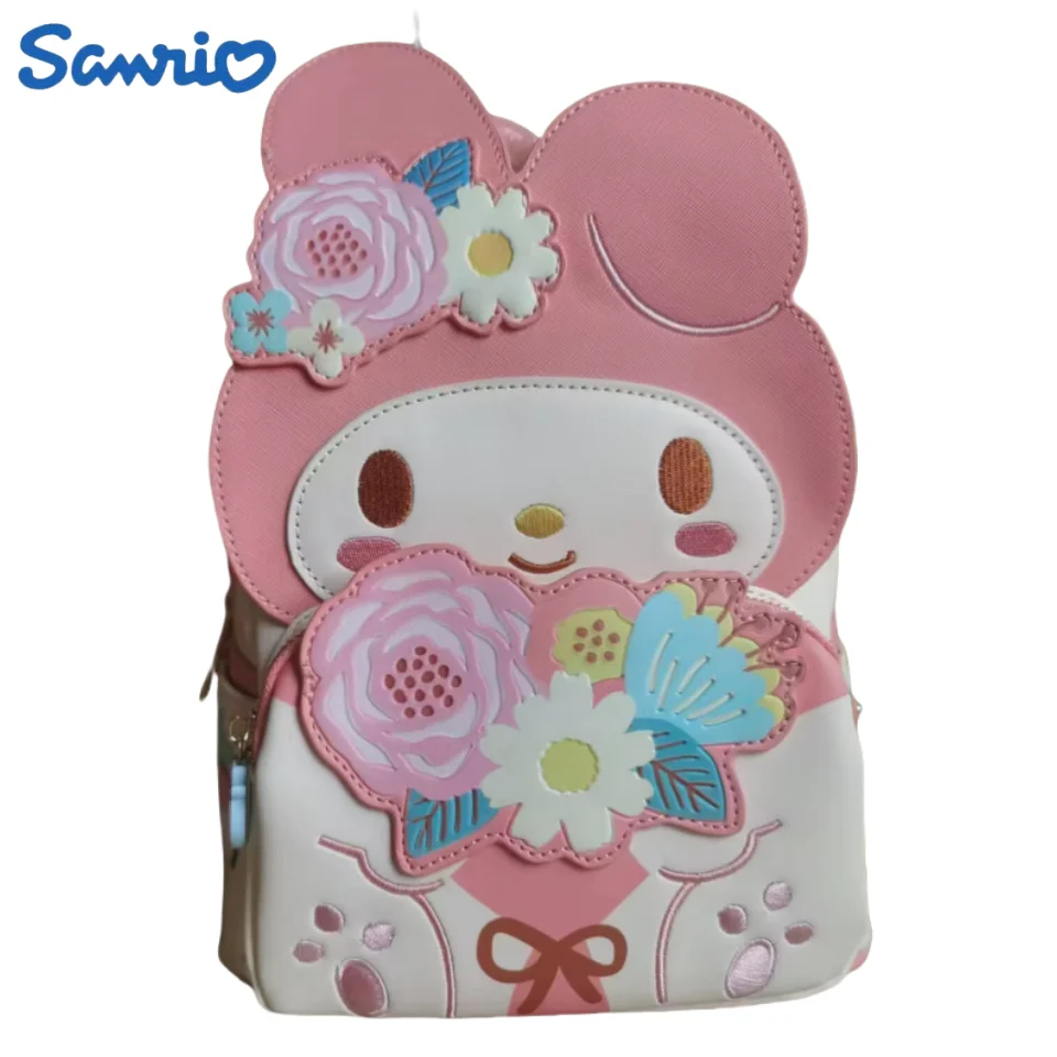 Hot Selling Arrival Sanrio Hello Kitty Cat Head Cosplay Backpack Fashion Leisure Outdoor Sports Double Shoulder Girl Bag gift