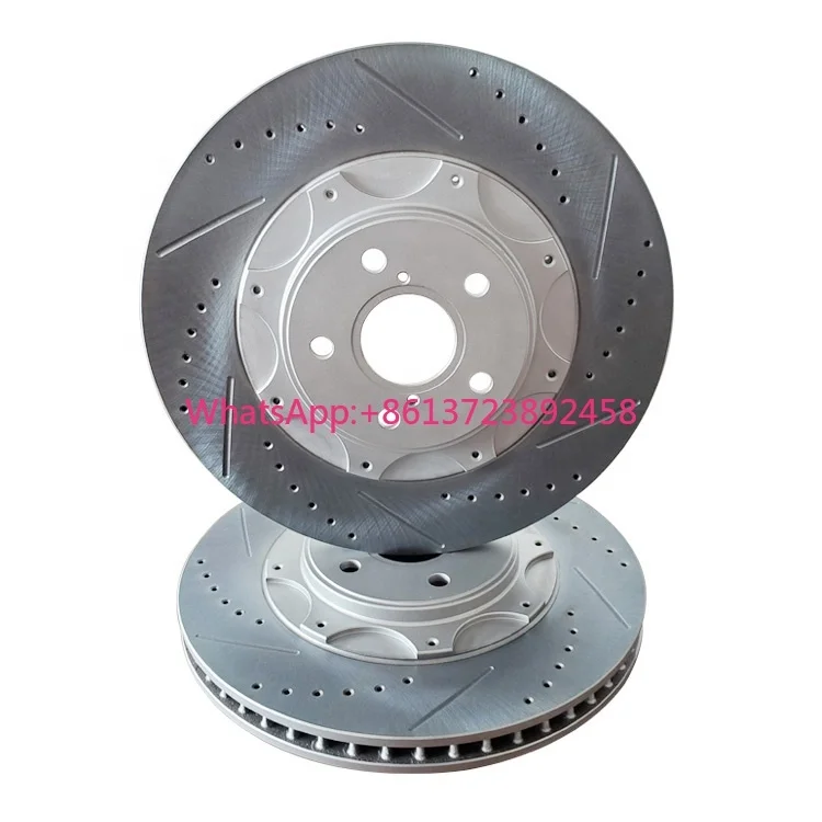 43516-30061 43512-30370 High Performance Universal 2Pcs Auto Brake Discs for LEXUS GS IS III RC