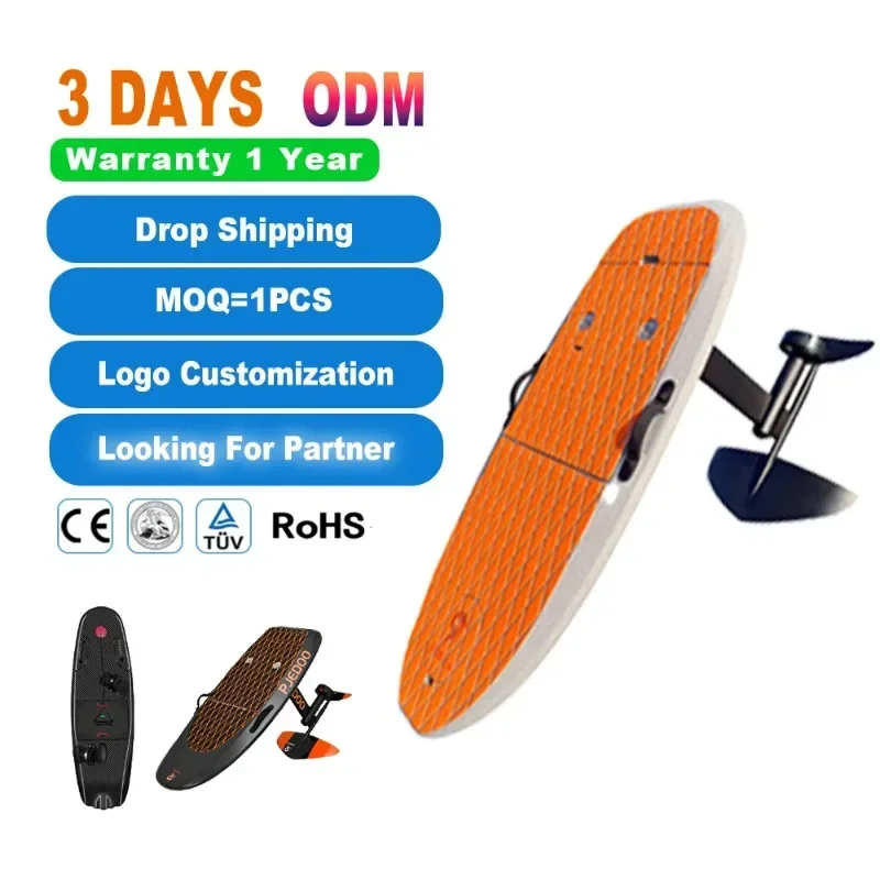 Custom Foil Waterproof Remote Control Wing Battery Surf Board Motor Hydrofoil Efoil Electric Surfboard