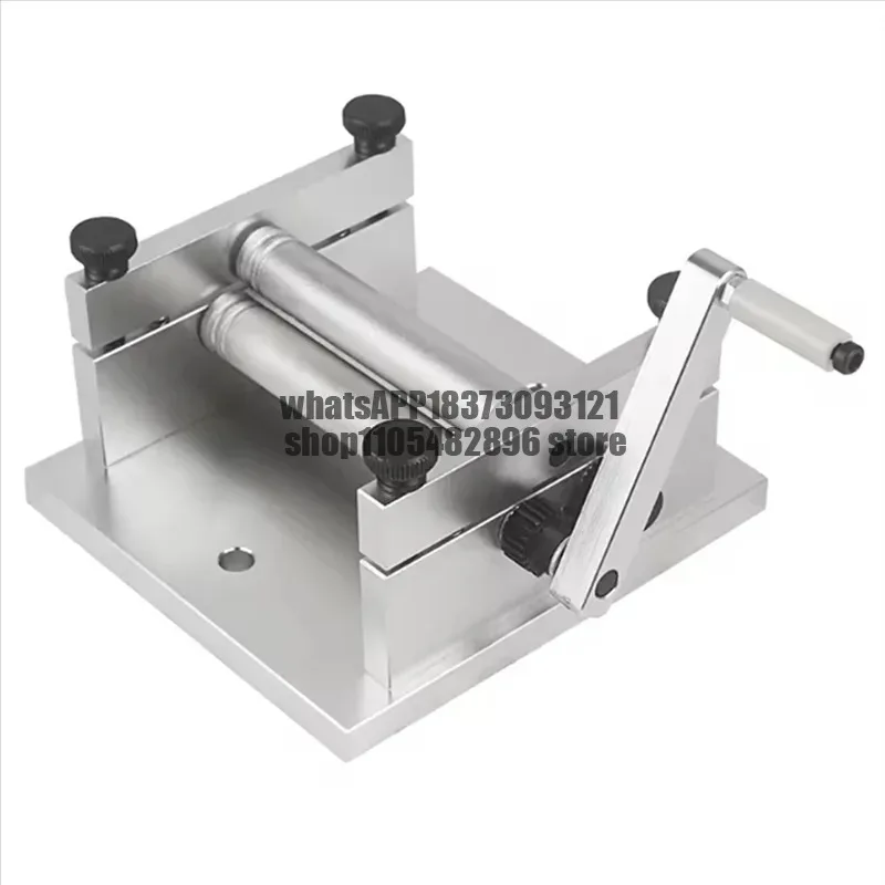 DIY Manual Plate Rolling Machine Soft Metal Tube Bending Machine Household Round Roller Tube Machine Bending Tools