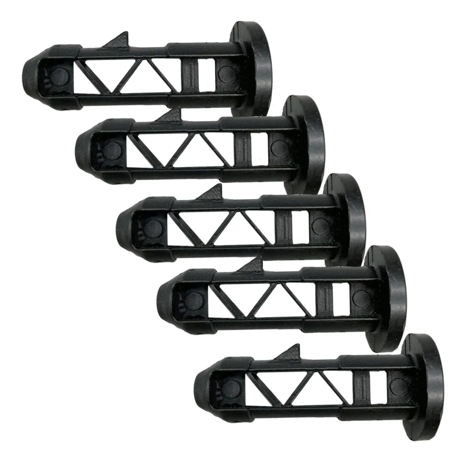 5x Wheelie Bin Lid Hinge Pins, Spare Parts Dustbin Cover Link Bolts for 30L, 50L, 240L Outdoor Yard Commercial Trash Bins Garden