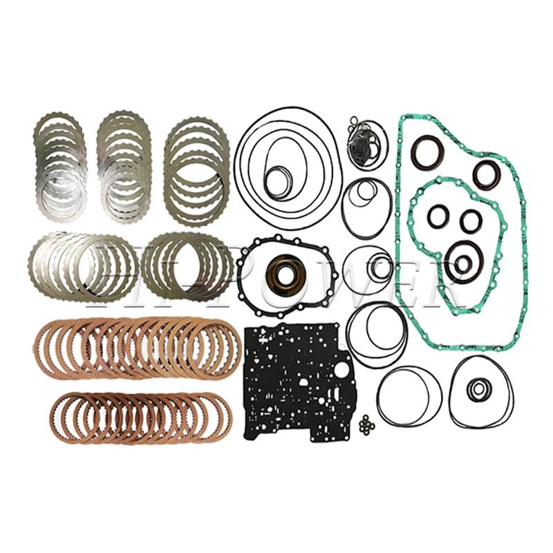 

Oil Seal 5HP24 5HP-24 Auto Transmission Overhaul Master Rebuild Repair Kit Friction Steel Plate for Audi VW ZF5HP-24 Discs Kit