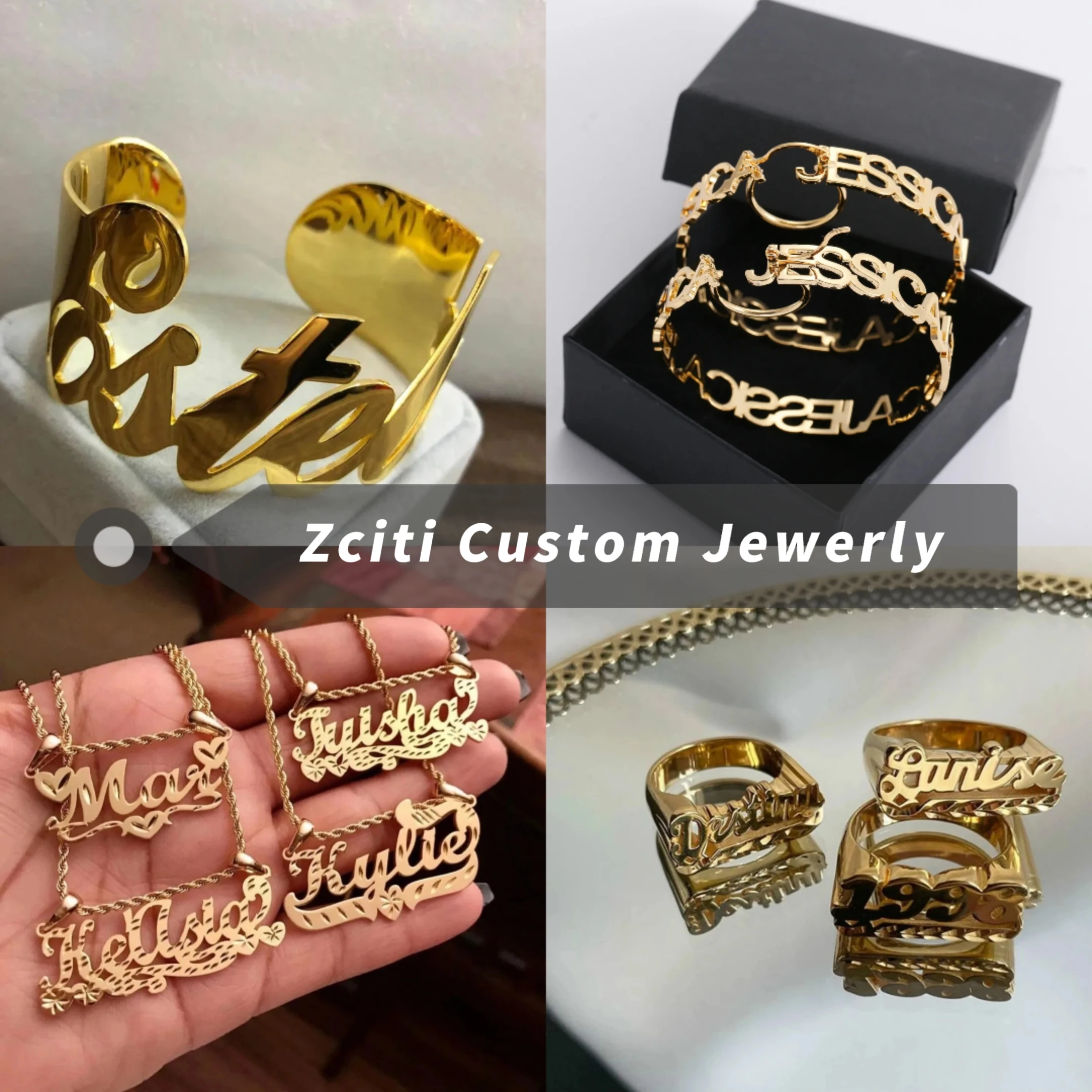 

VIP Zciti Jewelry Персонализированная ювелирная ссылка на заказ