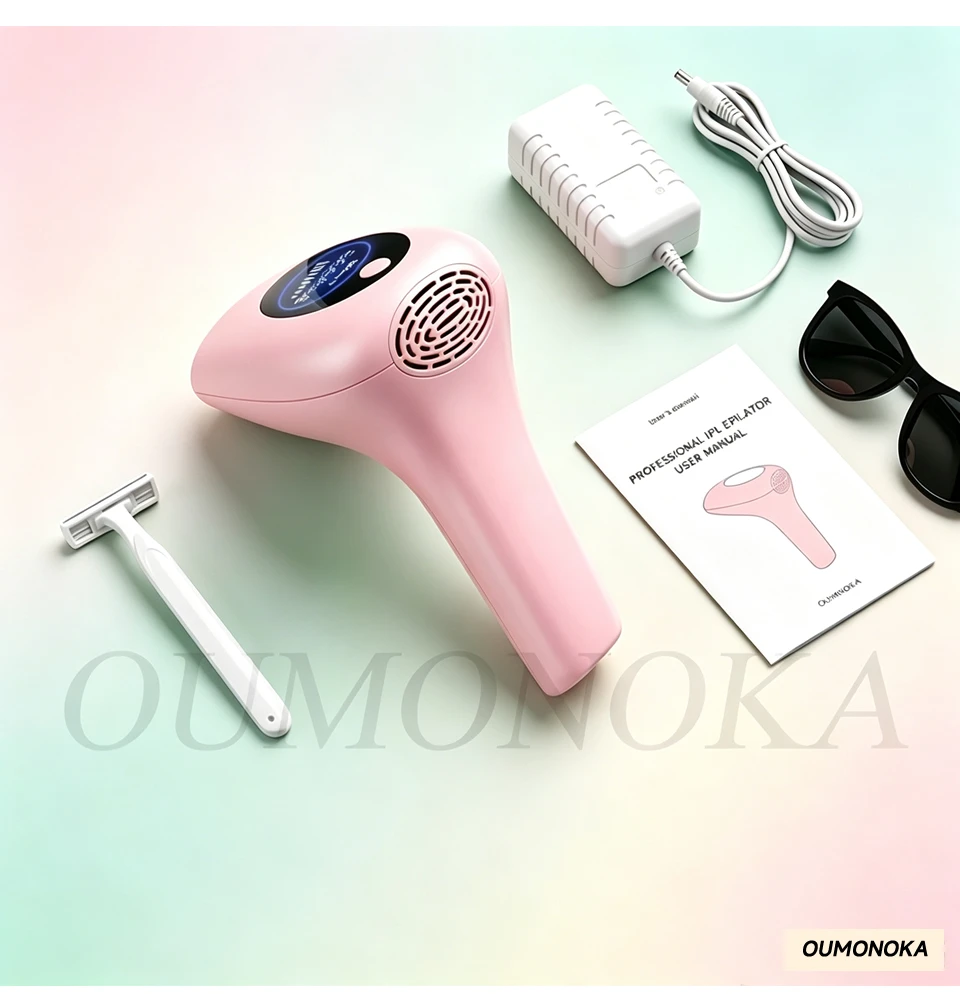 Damen Permanenter Laser-Epilator Elektrisches Haarentfernungsgerät IPL Gesichtshaarentferner Rasiergerät für weibliche Gesichtshaare – Detail 23