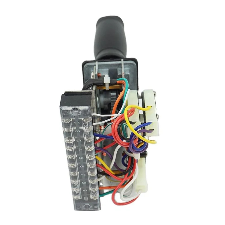 Various Electro-Hydraulic Control System Single-Axis Hand Operated Electric Industrial Joysticks With Spring Return