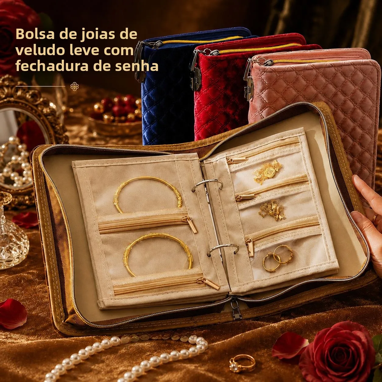 gold-necklace-storage-bag-with-password-lock-transparent-anti-oxidation-luxury-jewelry-box-premium-feel-handbag-for-valuables