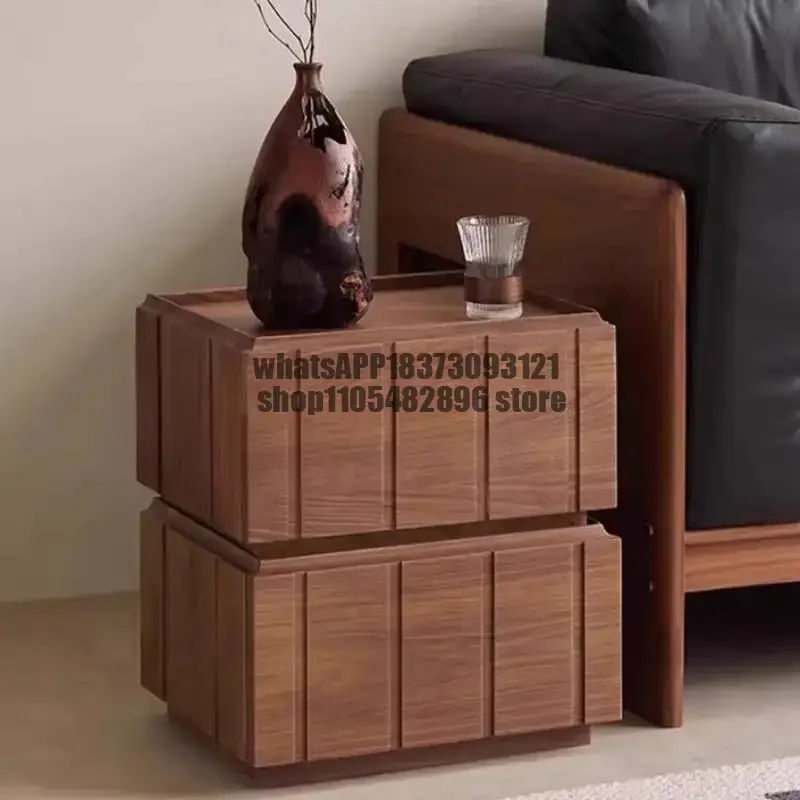 Slim Wood Nightstands Bedroom Classic Decor Vintage Design Bedsides Table Cool Cheap Mobili Per La Casa Saldi Cute Furniture