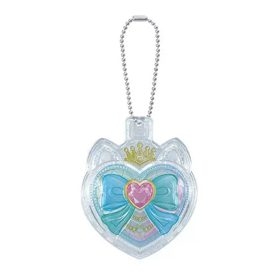 Gashapon Pretty Cure Wonderful Pact Wersja 4 - Błyszczący Diament i Wstążka, Urocza Replika Przedmiotu Transformacyjnego