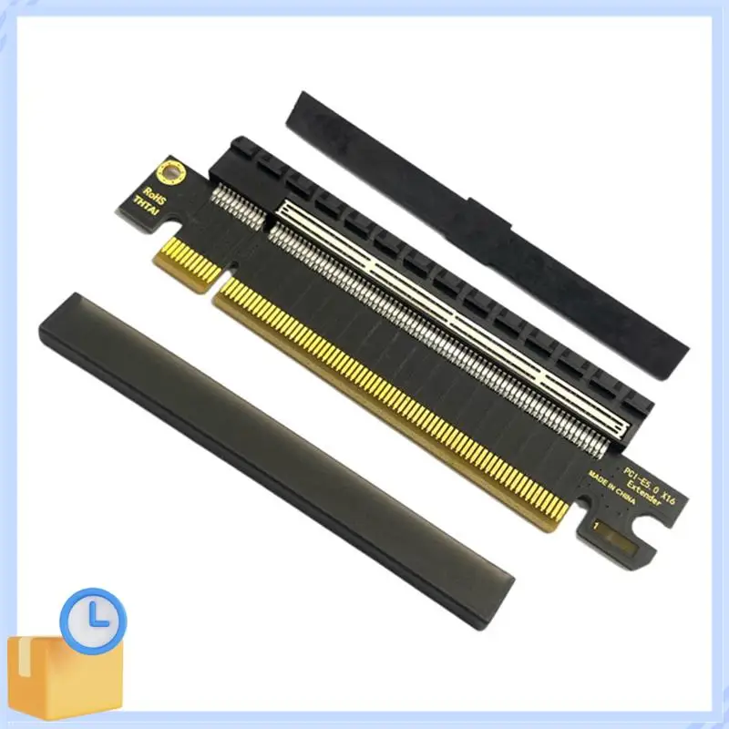 Populer PCI-E 5.0 16X Adaptor PCIE X16 Adaptor Konversi Uji Ekstensi Adaptor Kartu Perlindungan Perlindungan Slot Kartu Motherboard