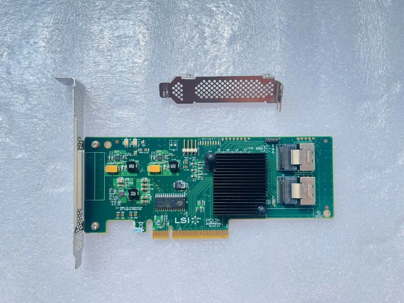 Imagem -02 - Controlador Lsi 92018i 6g P20 92119i Sas Sata Pci-e Modo ti Zfs Nas Unraid