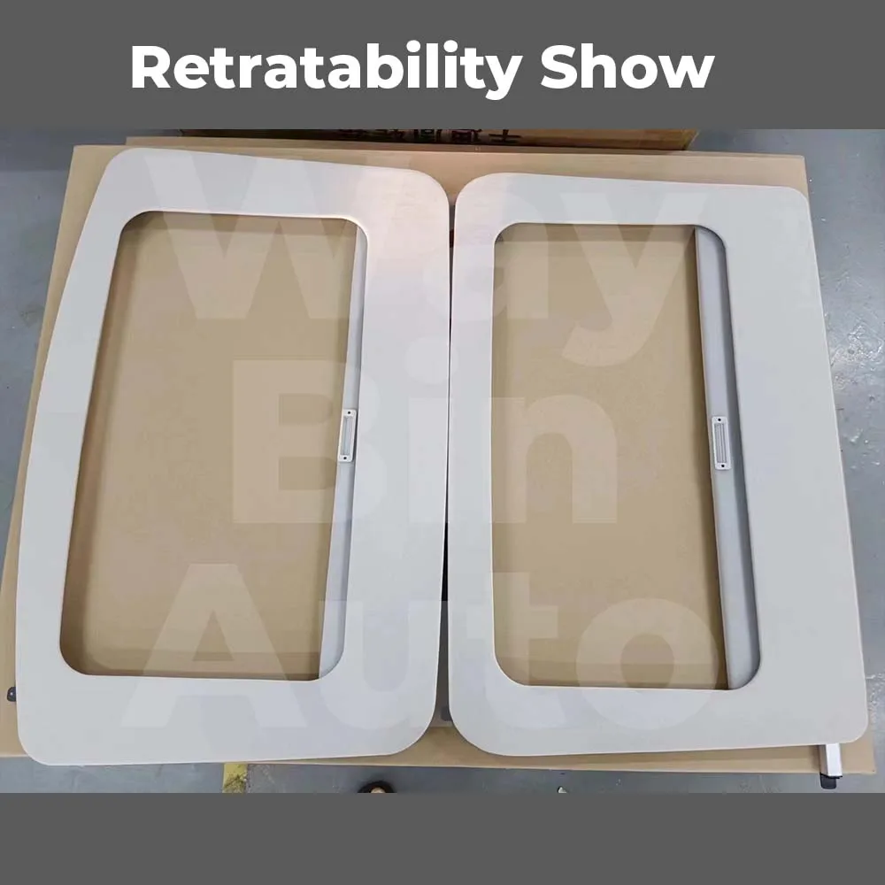 New Retratable Sunshade For Tesla 2024 Model 3 Highland Roof Shade Scroll Original Sun Visor Model 3 + 2023 Pleated Sunscreen