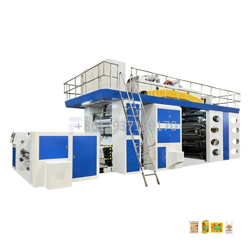 New High Speed 8 Colors Ci Type Flexo/Flexographic Printing Press for Film