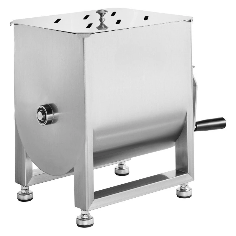 Stationary stainless steel ********ual meat mixer equipment for sausage mixing