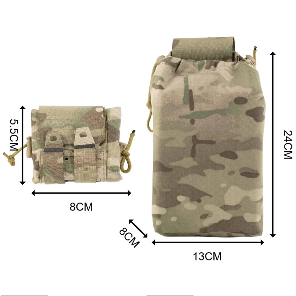 

Outdoor Tactical MOLLE Foldable Recycling Bag Dump Pouch Molle Dump Pouch Magazine Dump Pouch Sport Hunting Bags