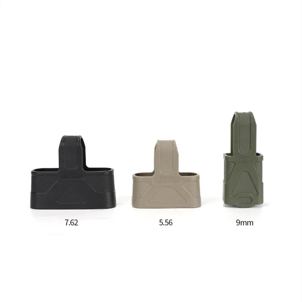 3pcs Tactical Fast Mag Pull Rubber Cage Loops 9mm 5.56 7.62 For Shooting Hunting Paintball Airsoft M4 M16 AK Magazine Assist view 2