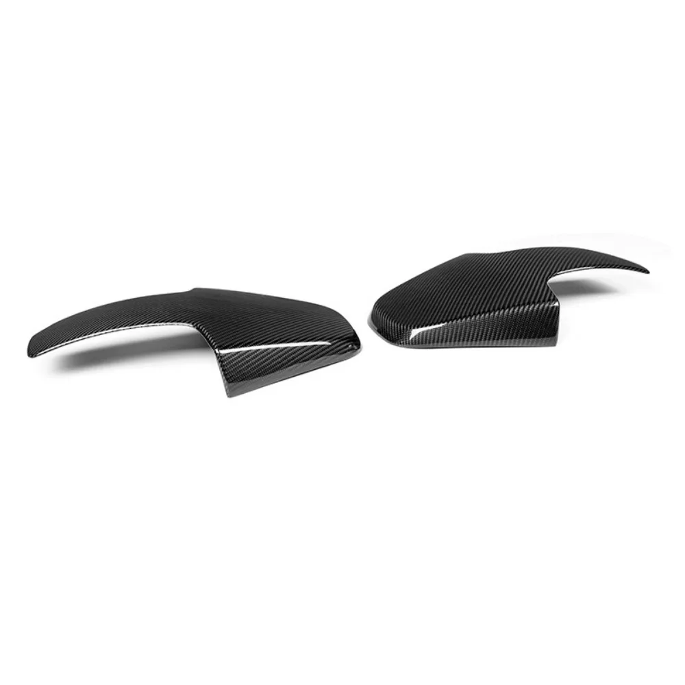 Per BMW M3 M4 G80 G82 schienale del sedile in vera fibra di carbonio a secco adesivo posteriore del sedile interno dell'auto 2021 + accessori per auto Trim