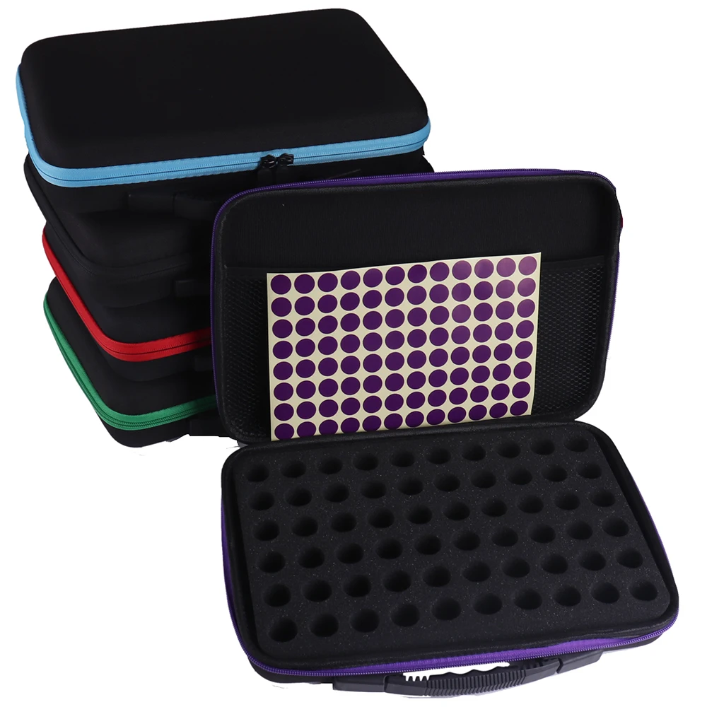 30/60 Bottles Essential Oil Case10ml Essential Oil Collecting Bags Travel Portable Carrying Cases Diamond Painting Storage Bag