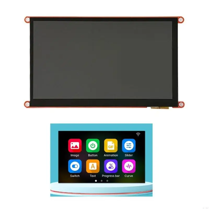 For GUITION Interfaces Display Screen 7inch LCD Module 1024x600 400MHz Capacitive Touchable Display Screen Replace K1KF