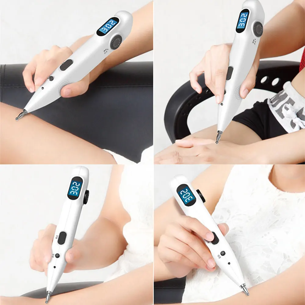 Electronic Acupuncture Pen Automatically Search for Acupoints Electroacupuncture Massage Pen Therapy Body Massager Pain Relief