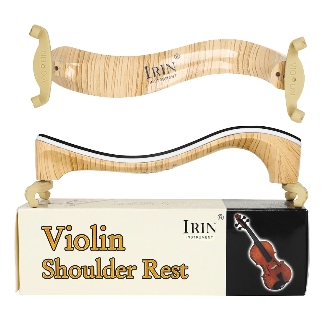 

IRIN 4/4 Violin Shoulder Rest Violin Stringed Instruments Maple Shoulder Rest Violin Shoulder Pad Violin Parts & Accessories