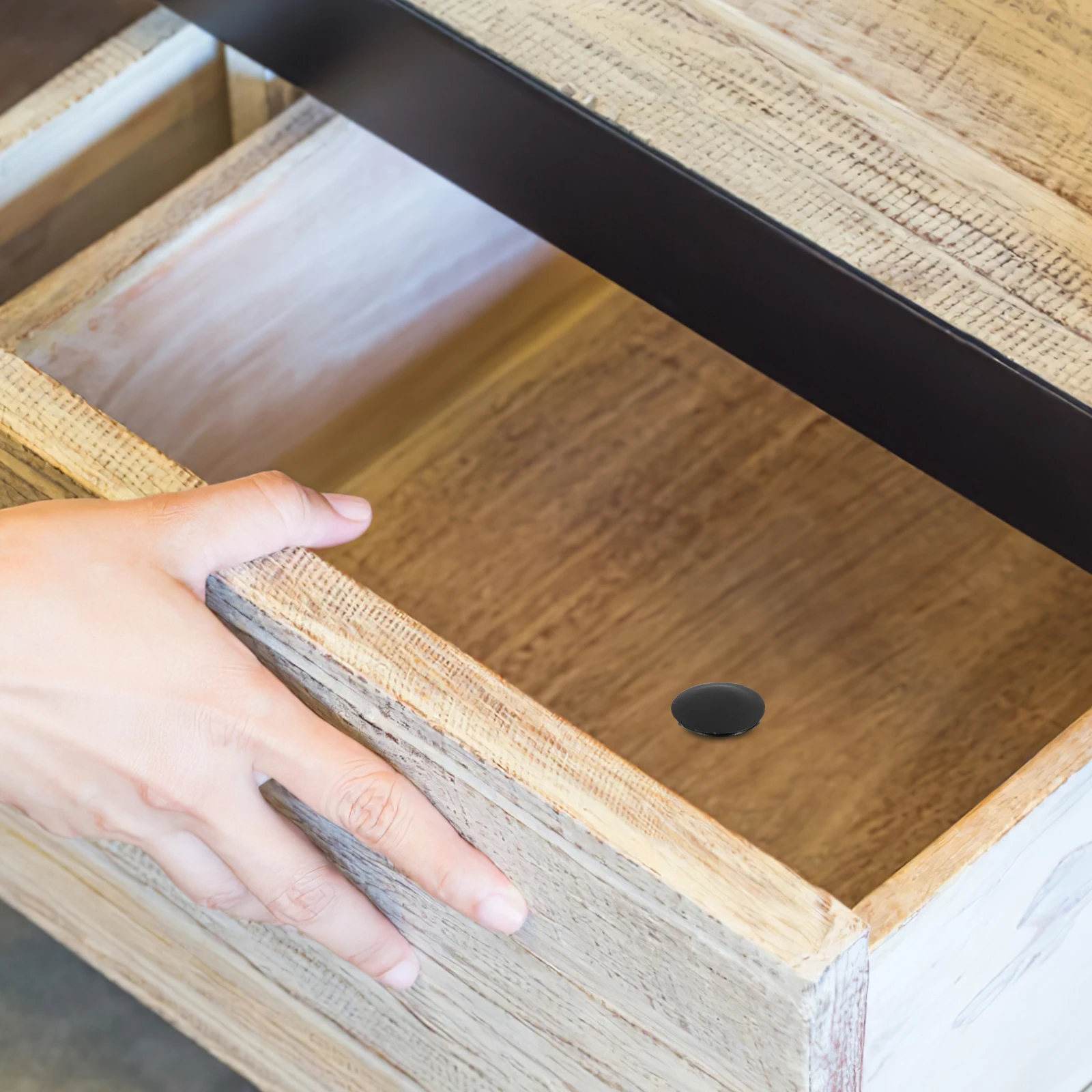 

100Pcs Furniture Hole Plugs Premium Material Screw Hole Covers Small Round Button Caps for Cupboard Cabinet and Outdoor