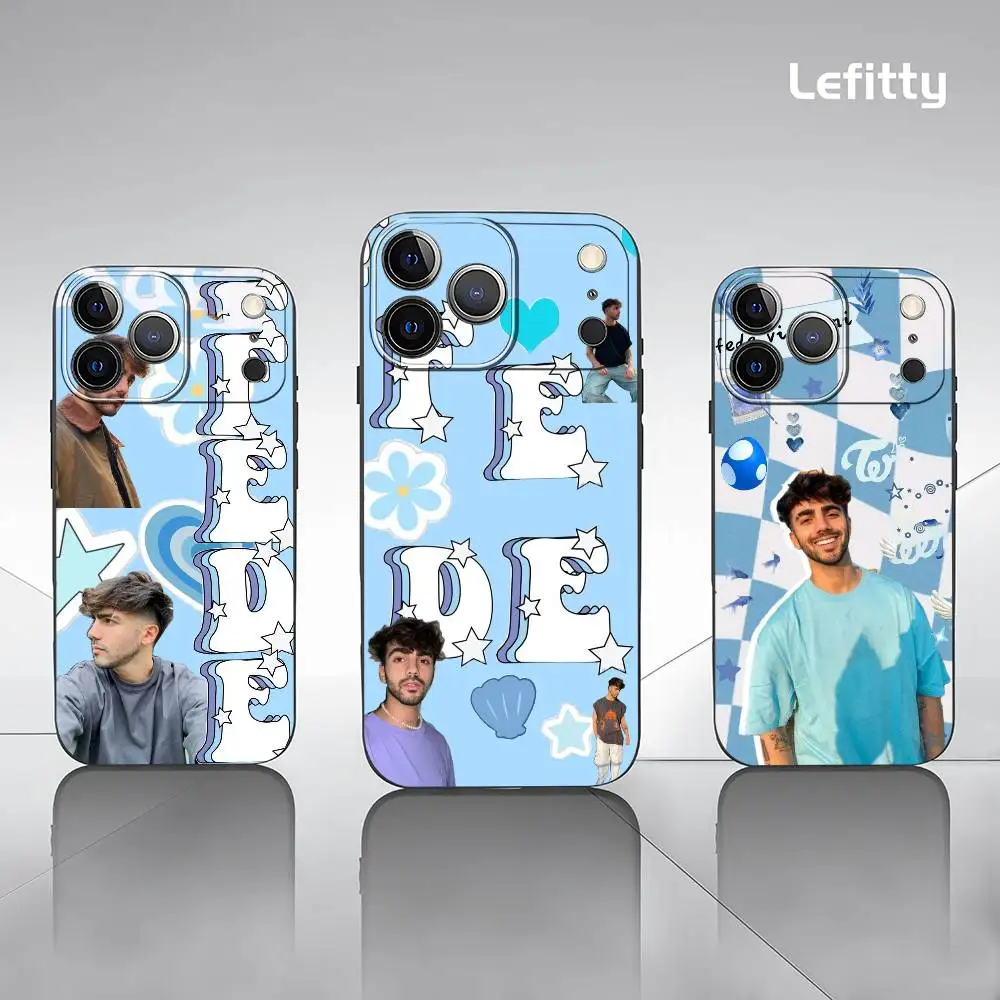 

Fede V-vigevani Para Singer Phone Case For IPhone 17 16 15 14 13 12 11 Pro Max Plus Mini Black Frosted Soft Shell Funda